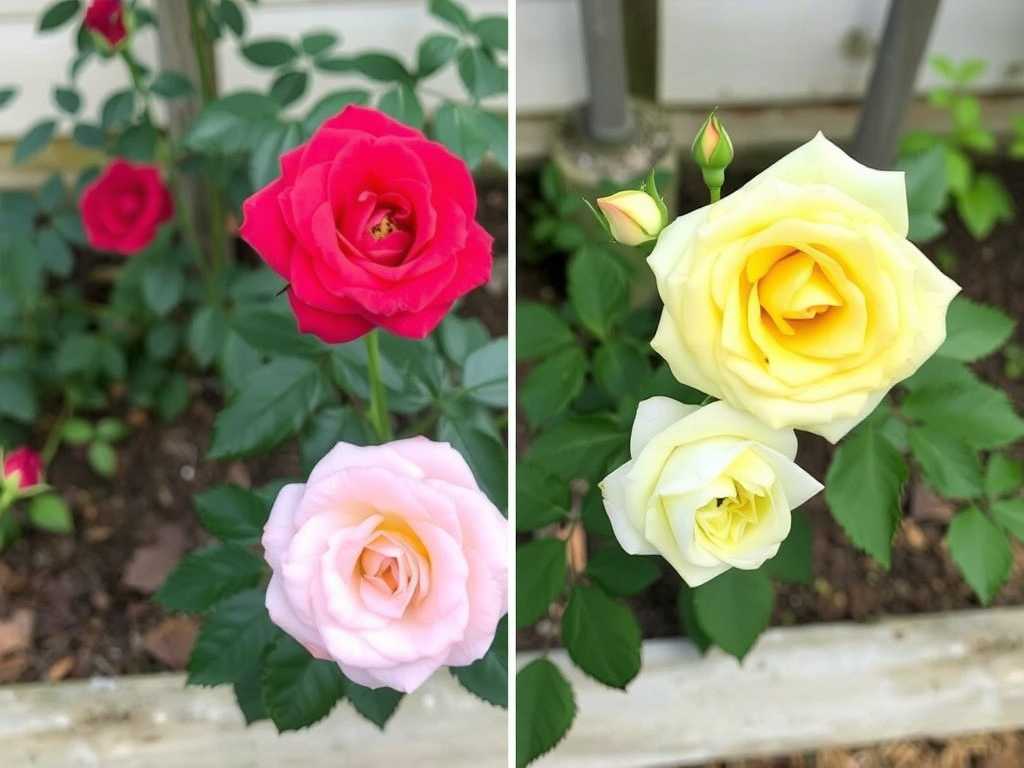 How to Identify Floribunda Rose Varieties and Big-Flower Rose Varieties?
