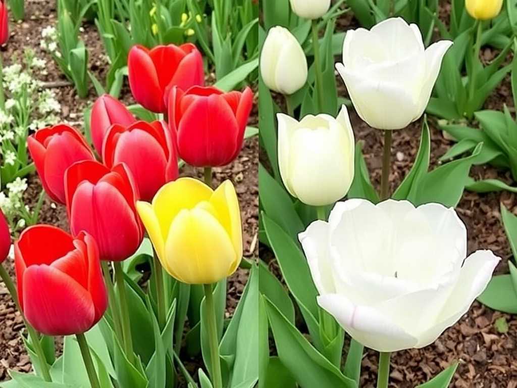 How to Recognize Cup-Shaped Tulip Varieties and Bowl-Shaped Tulip Varieties?