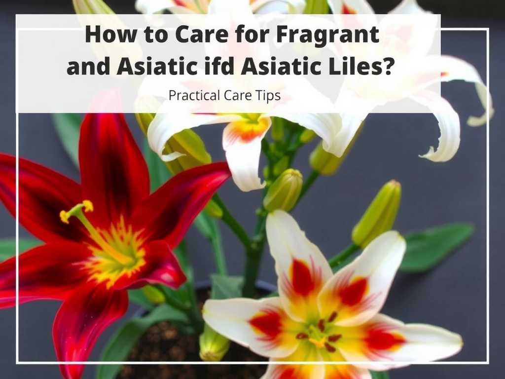 How to Care for Fragrant and Asiatic Lilies? Practical Care Tips(1)