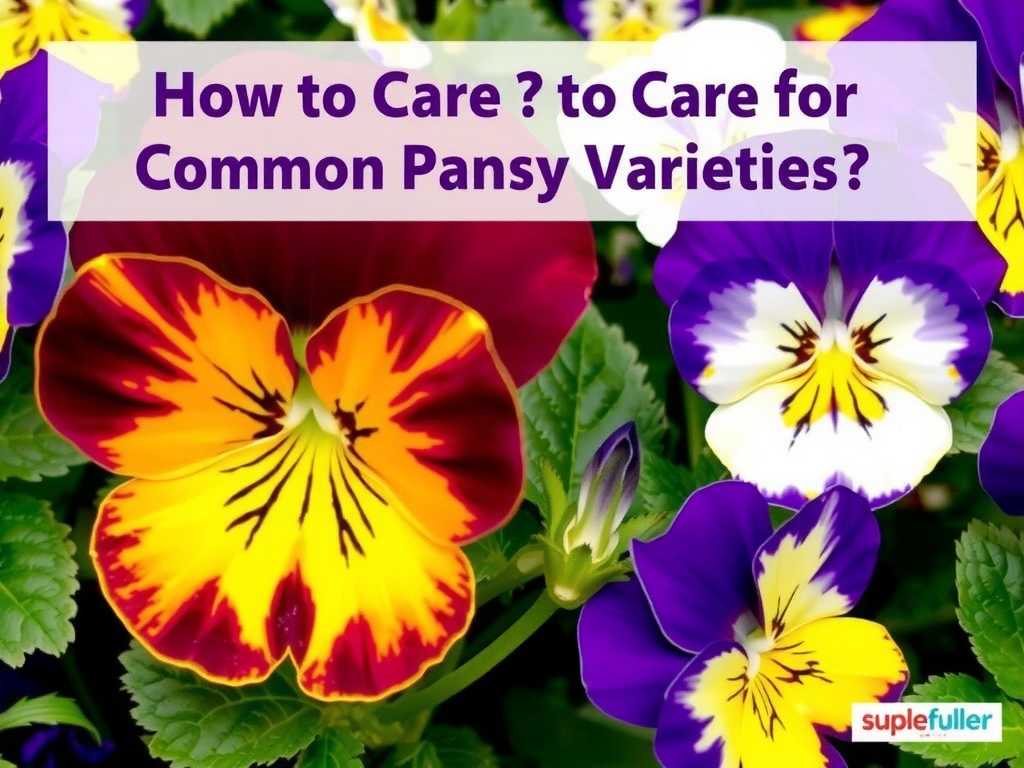 How to Care for Common Pansy Varieties? Quick Care Methods(1)