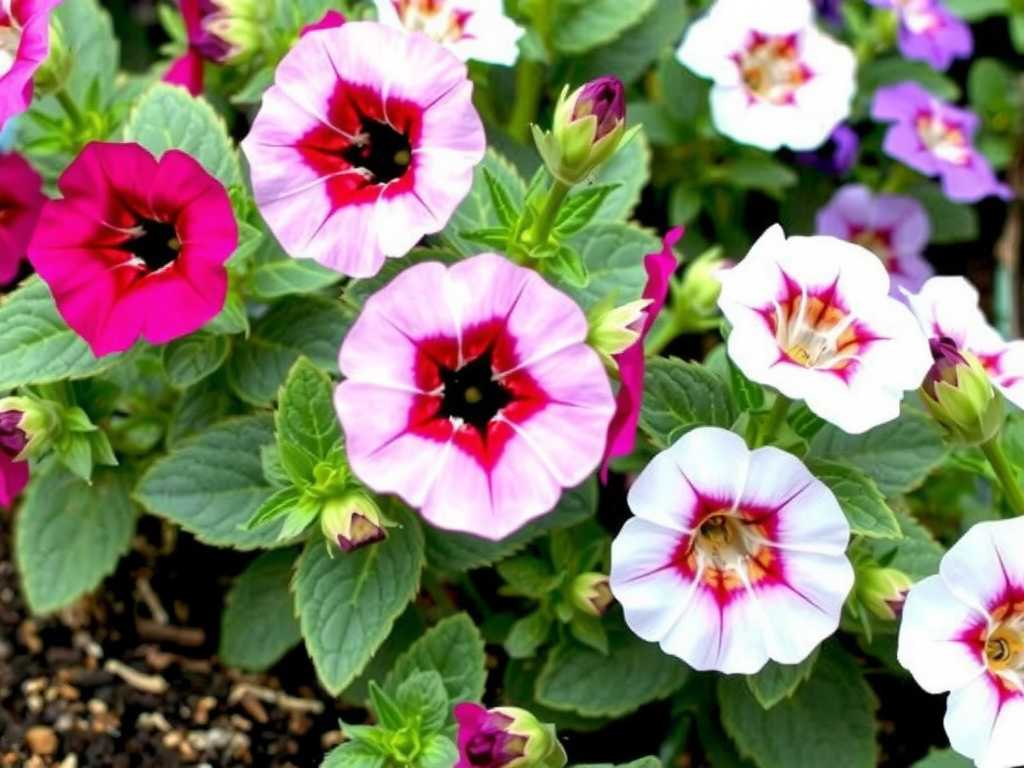 How to Quickly Recognize Trailing Petunia Varieties and Upright Petunia Varieties?(1)