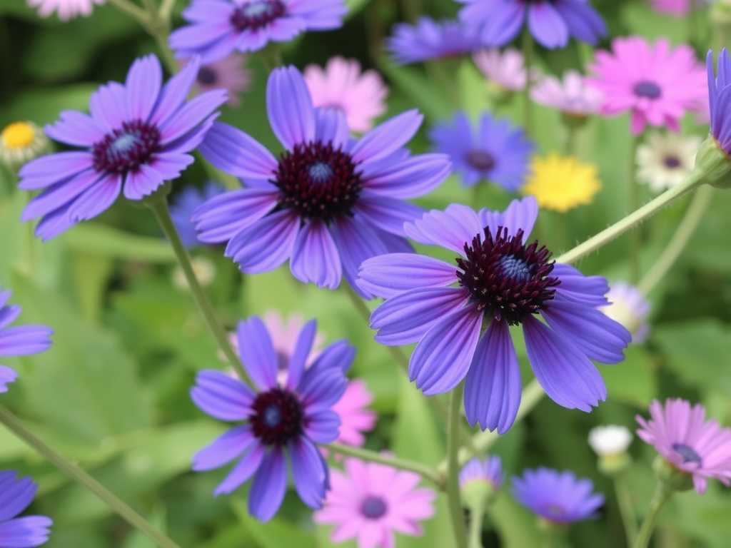 How to Identify Blue-Flower Cornflower Varieties and Purple-Flower Cornflower Varieties?