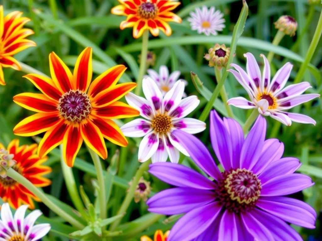 How to Identify Striped Gazania Varieties and Solid-Color Gazania Varieties?(1)