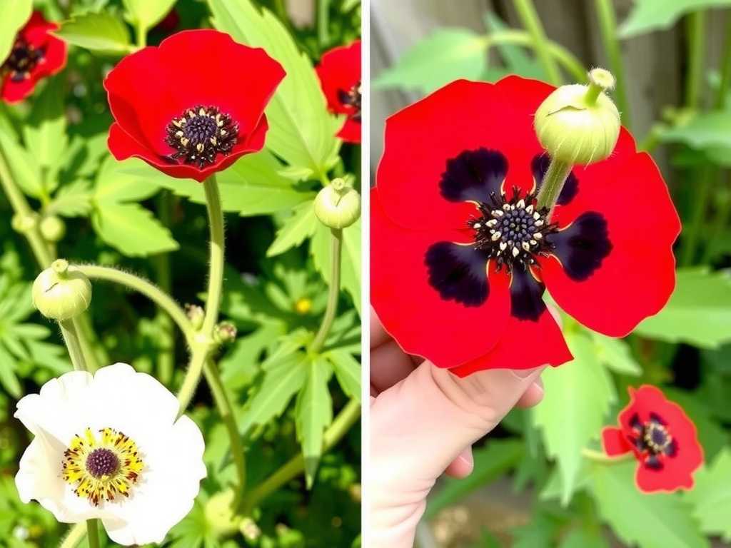 How to Identify Single-Petal Papaver Rhoeas Varieties and Double-Petal Papaver Rhoeas Varieties?