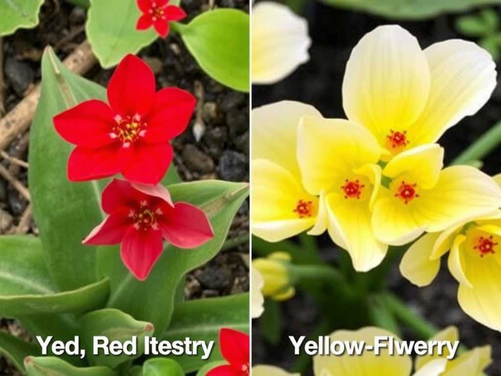 How to Recognize Red-Flower Schlumbergera Varieties and Yellow-Flower Schlumbergera Varieties?