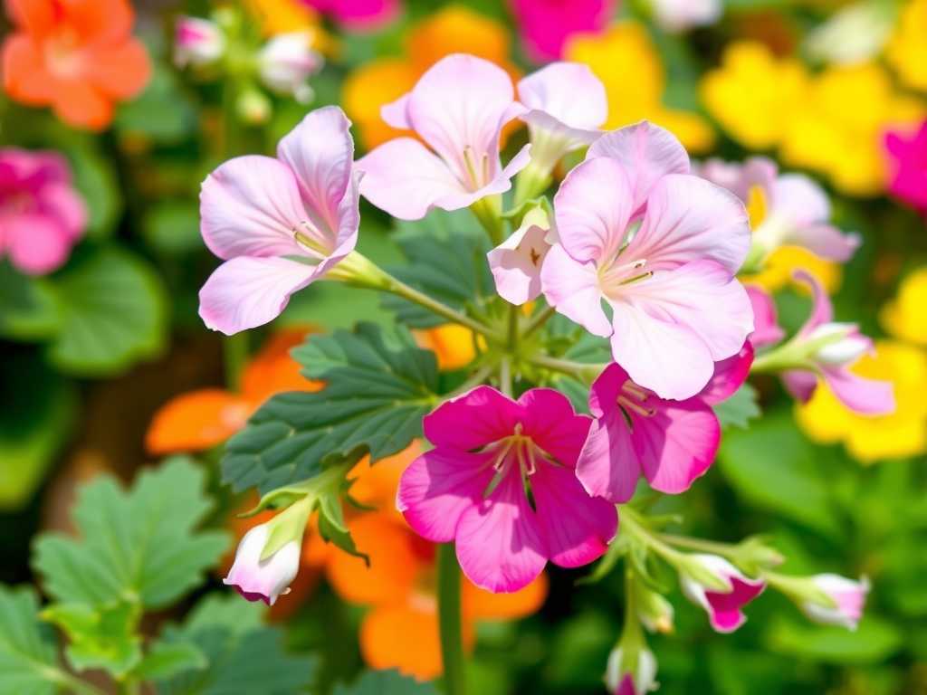 How to Distinguish Upright Geranium Varieties and Trailing Geranium Varieties?