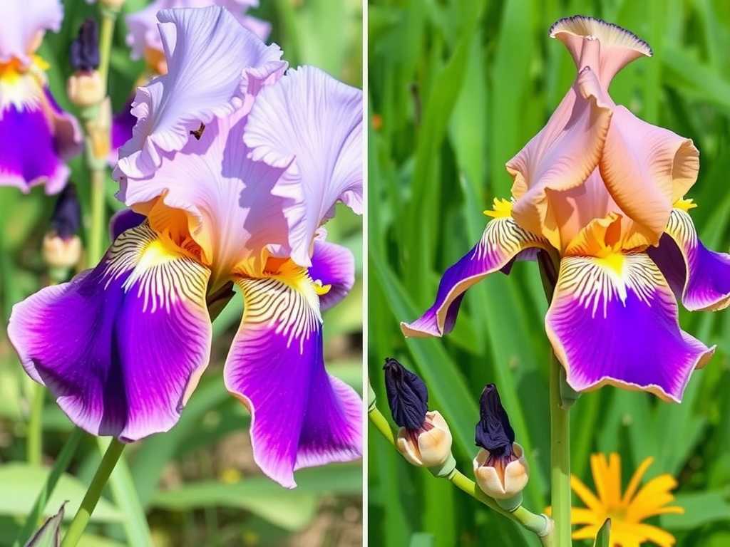 How to Identify Bulbous Iris Varieties and Perennial Iris Varieties?