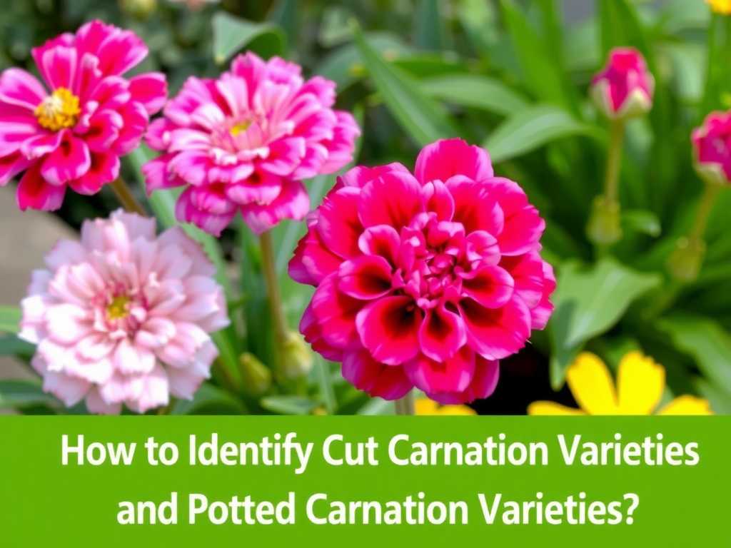 How to Recognize Cut Carnation Varieties and Potted Carnation Varieties?