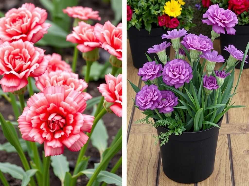 How to Recognize Cut Carnation Varieties and Potted Carnation Varieties?(1)