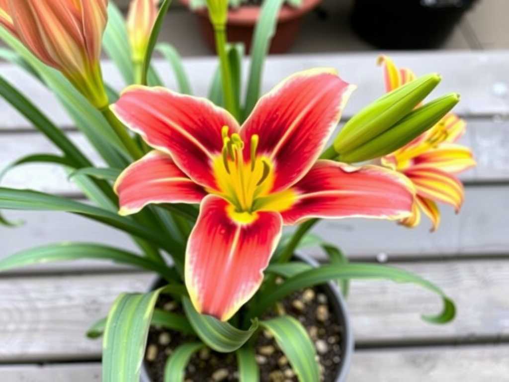 How to do basic maintenance for daylilies to avoid issues after repotting(1)