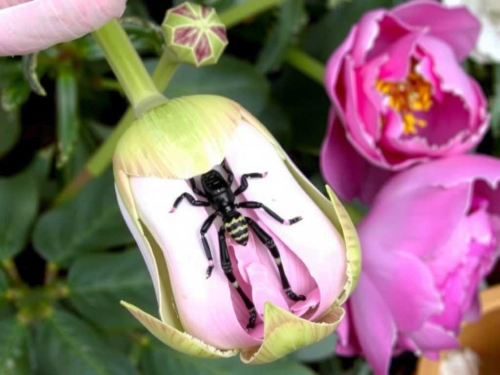 How to treat black spot and grubs on peonies and herbaceous peonies