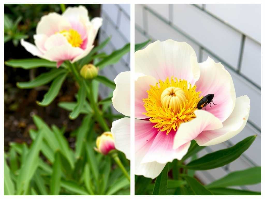 How to treat black spot and grubs on peonies and herbaceous peonies(1)