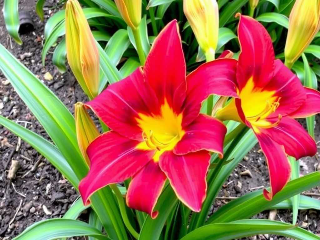 How to treat leaf blight and spider mites on daylilies