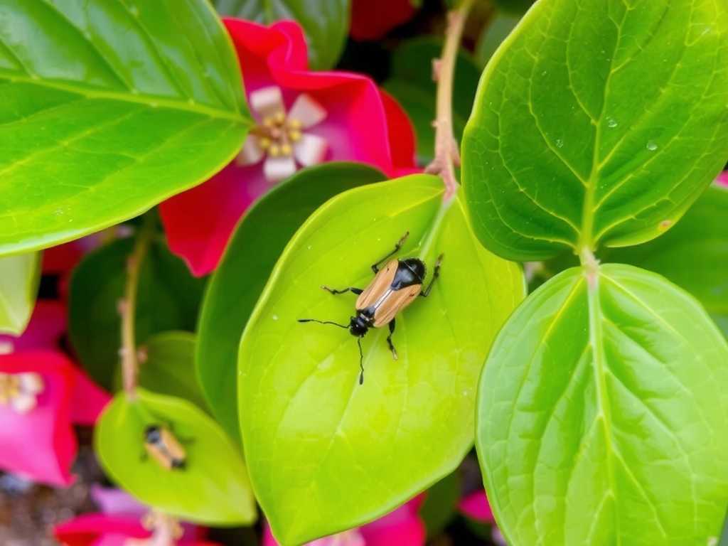 How to eliminate leaf spot and scale insects on bougainvillea(1)