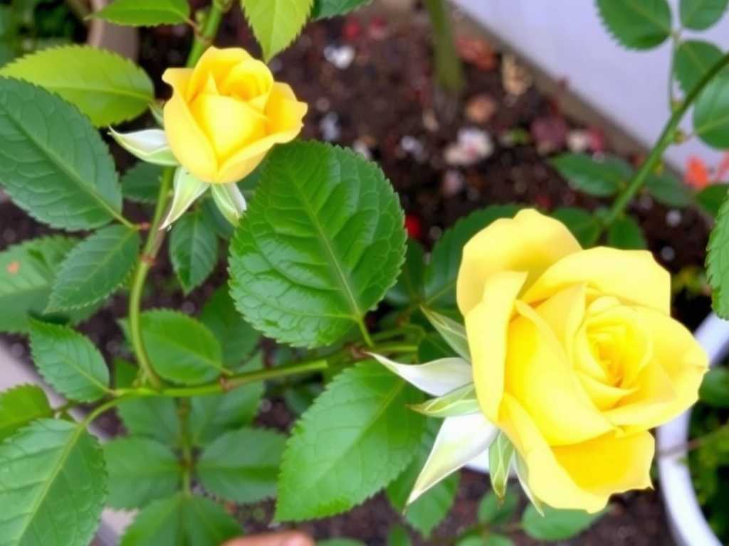 How to treat common yellow leaf diseases of hybrid tea roses