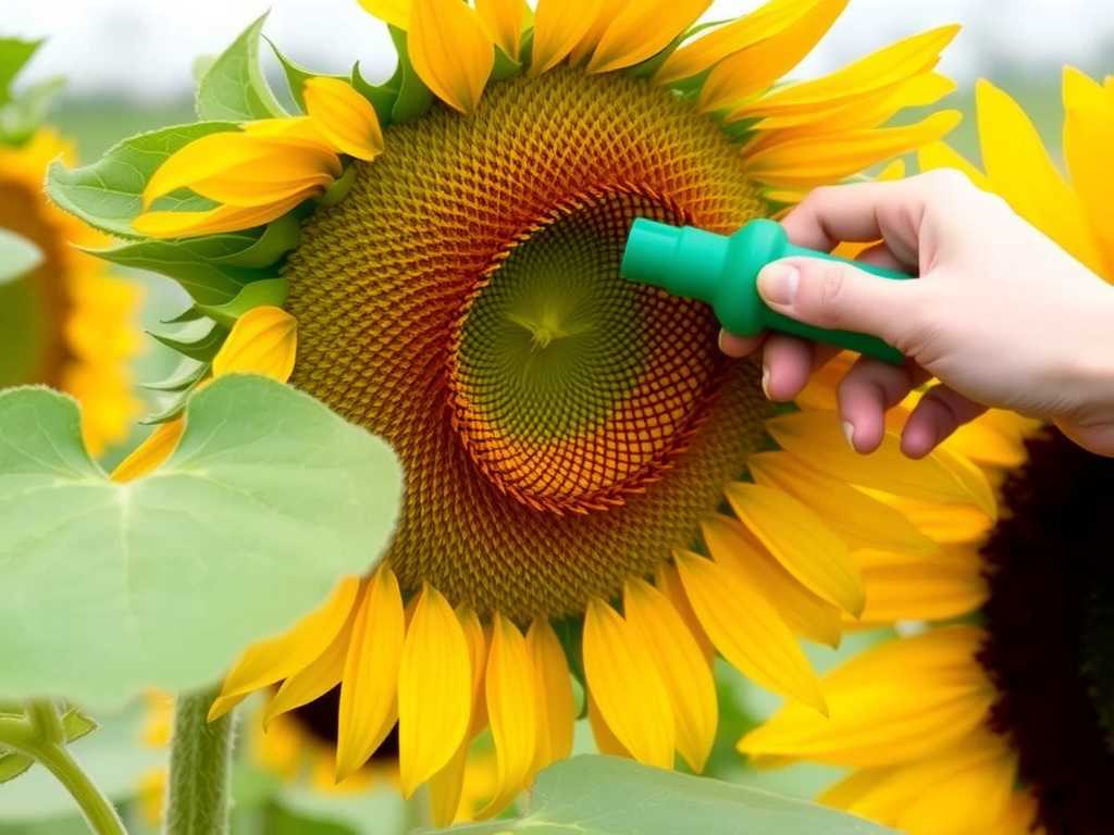 How to remove downy mildew and aphids from sunflowers