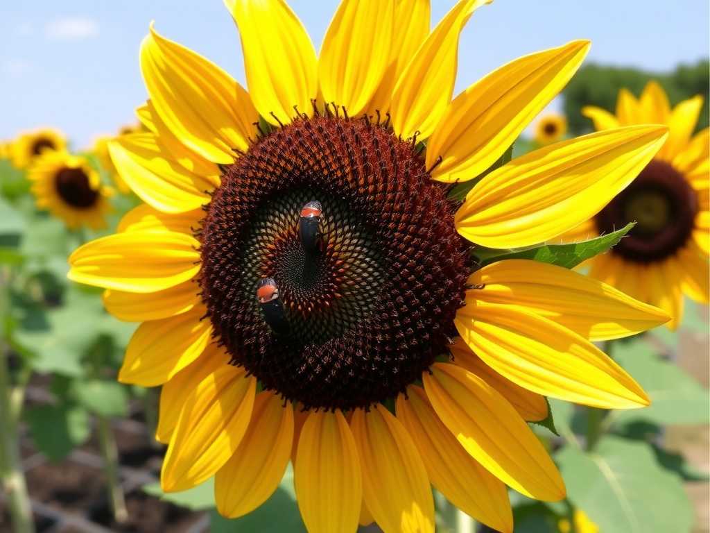 How to remove downy mildew and aphids from sunflowers(1)