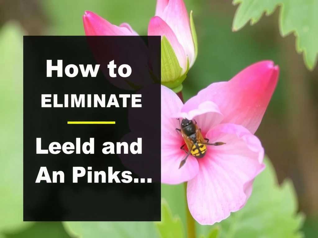 How to eliminate rust and common aphids on pinks