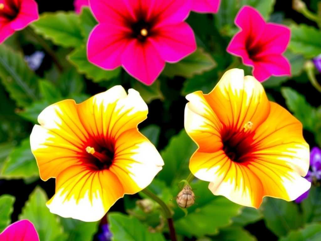 How to prevent powdery mildew and common aphids on petunias(1)