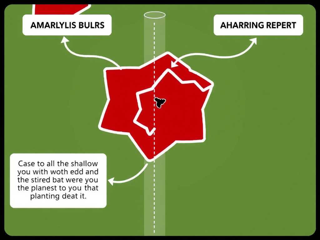 How to adjust the shallow planting depth of amaryllis bulbs when repotting