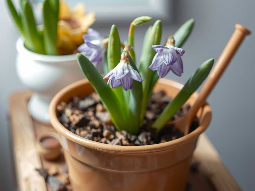 How to prevent the bulb rot problem of hyacinths after repotting