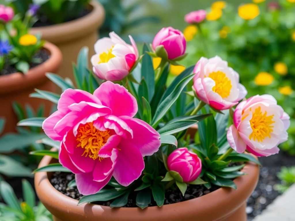 How to adjust the proper depth when repotting peonies and herbaceous peonies(1) How to adjust the proper depth when repotting peonies and herbaceous peonies(1)