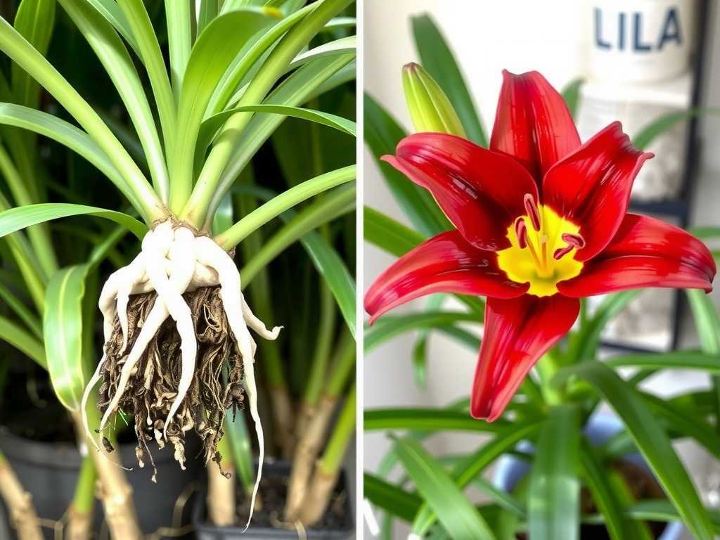 How to fix root rot problem of lilies after the repotting process