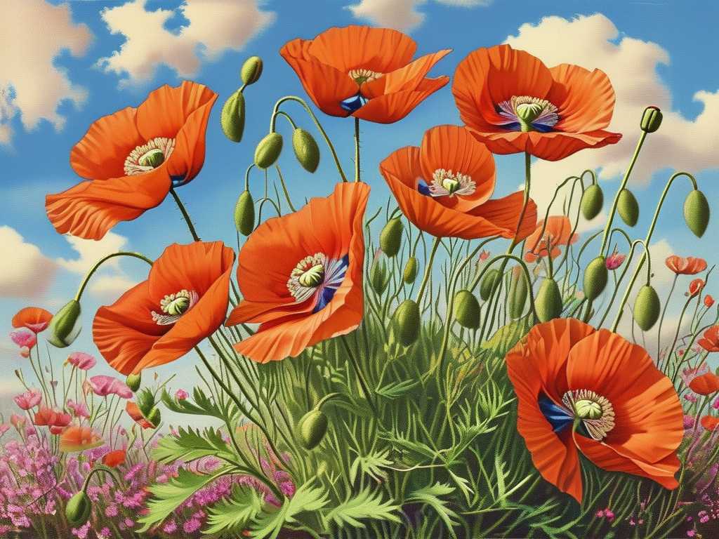 How to Identify Different Papaver Rhoeas Varieties?(1)