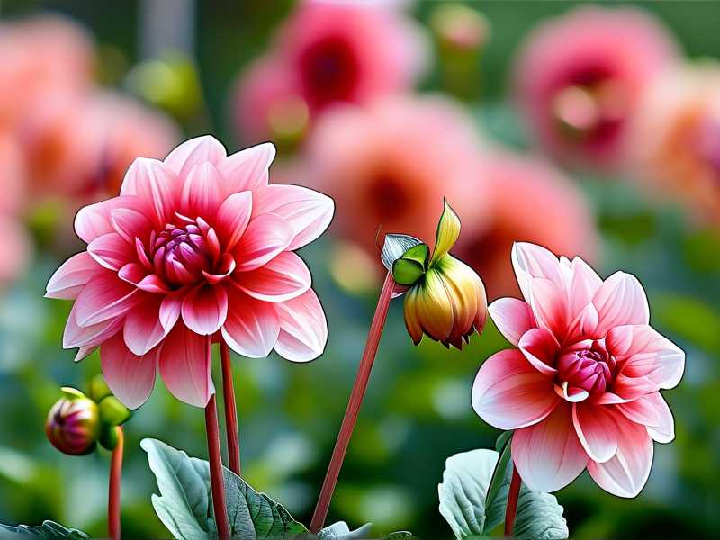 How to Grow Large vs Small Dahlia Types (Care Tips)