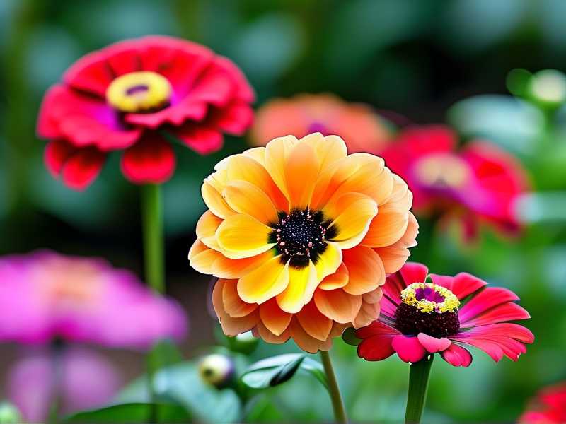 How to Grow Large vs Small Zinnia Flowers (Care Tips)(1)