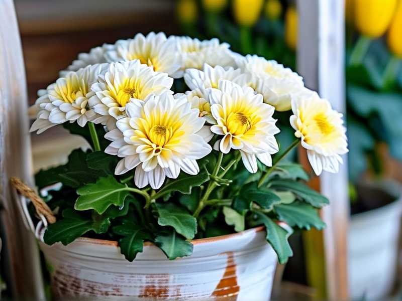 How to Care for White vs Yellow Chrysanthemums (Guide)(1)